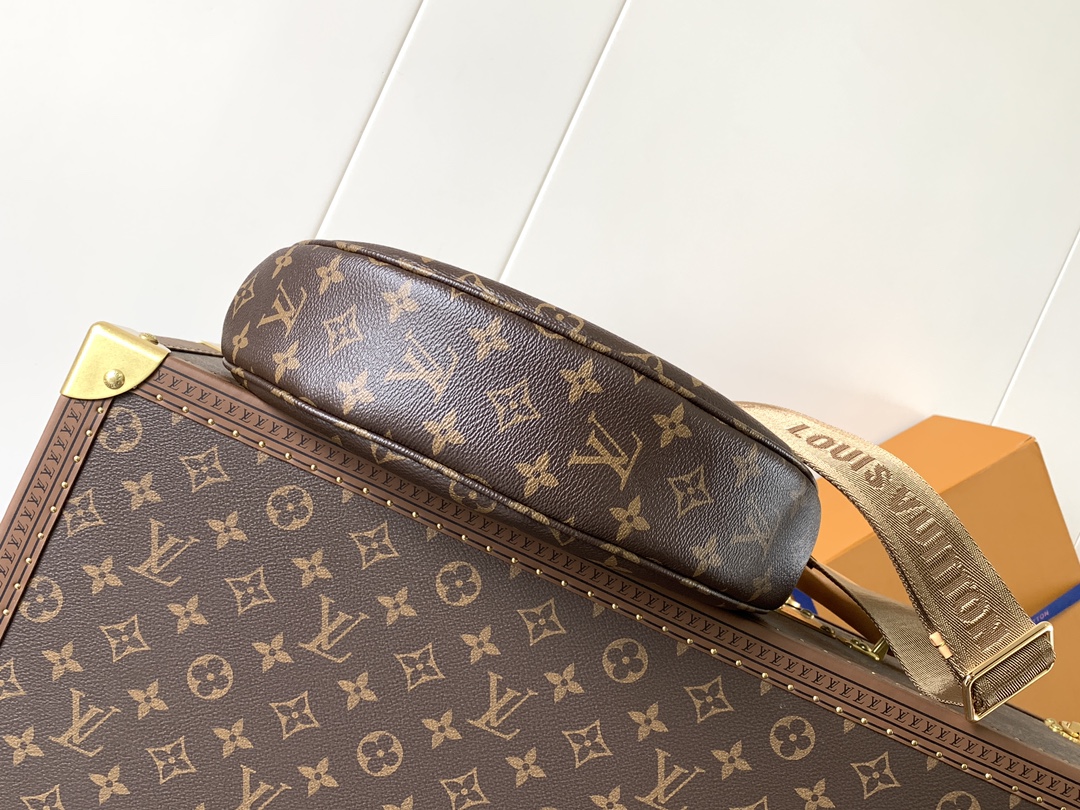 [TOP] Louis Vuitton LV Looping Bag 15x7x28cm - Brown