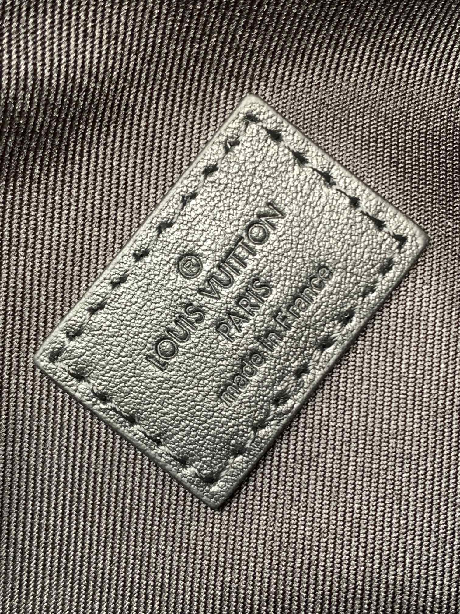 [TOP] Louis Vuitton LV Getaway Messenger Bag Monogram Embossed Taurillon Leather 19*20*6cm - Black