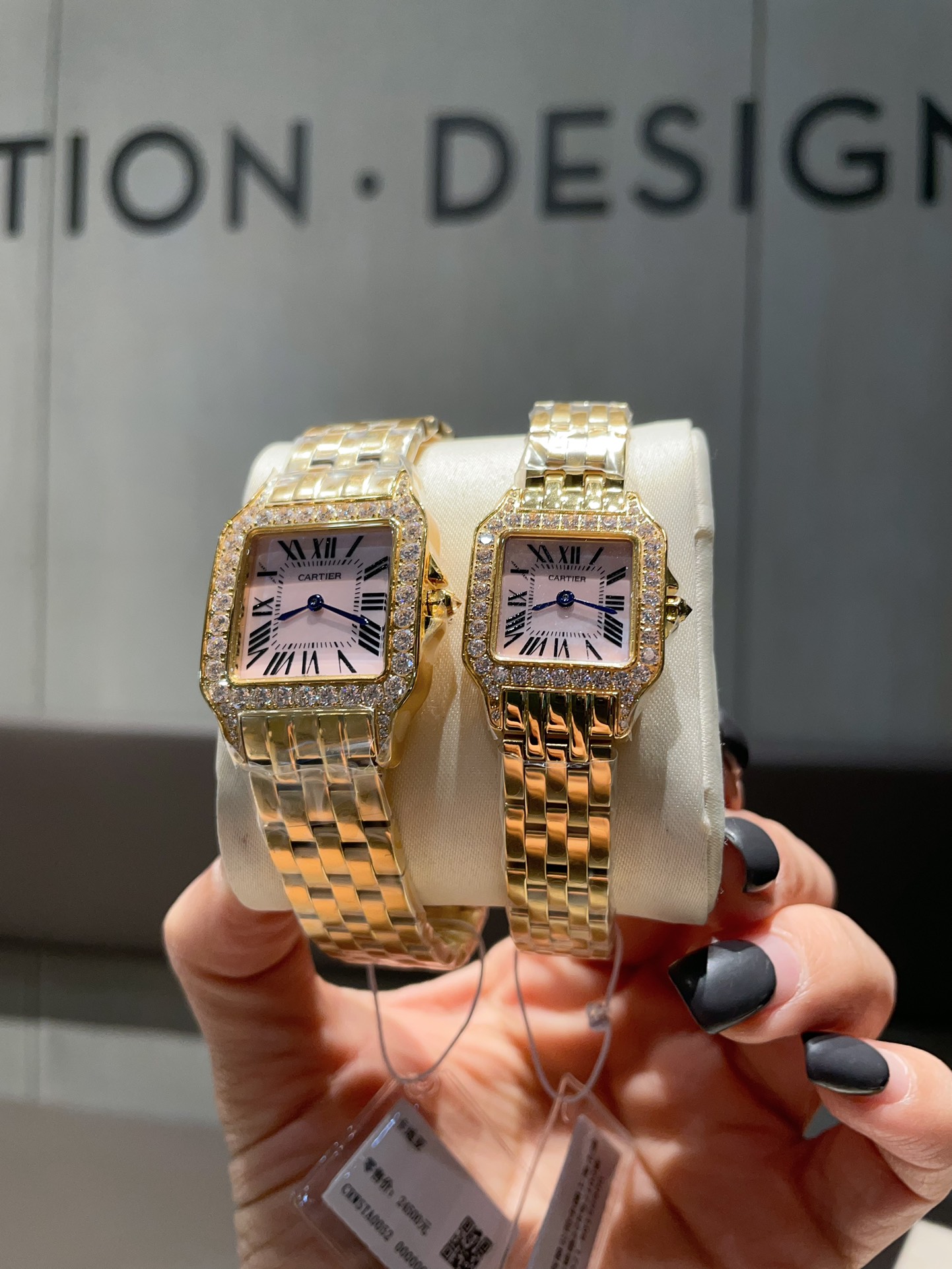 [TOP] Cartier Santos Demoiselle Watch - Yellow Gold