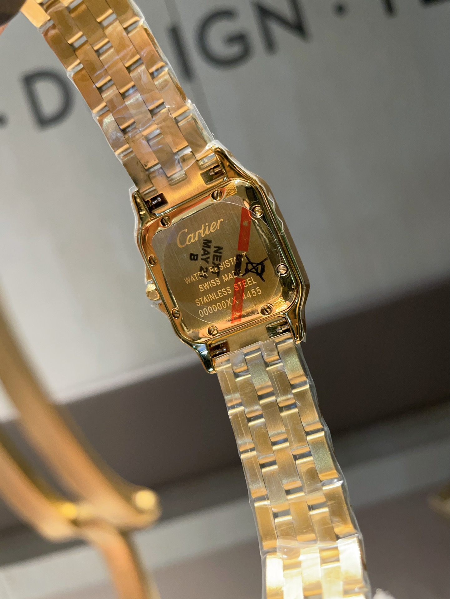 [TOP] Cartier Santos Demoiselle Watch - Yellow Gold