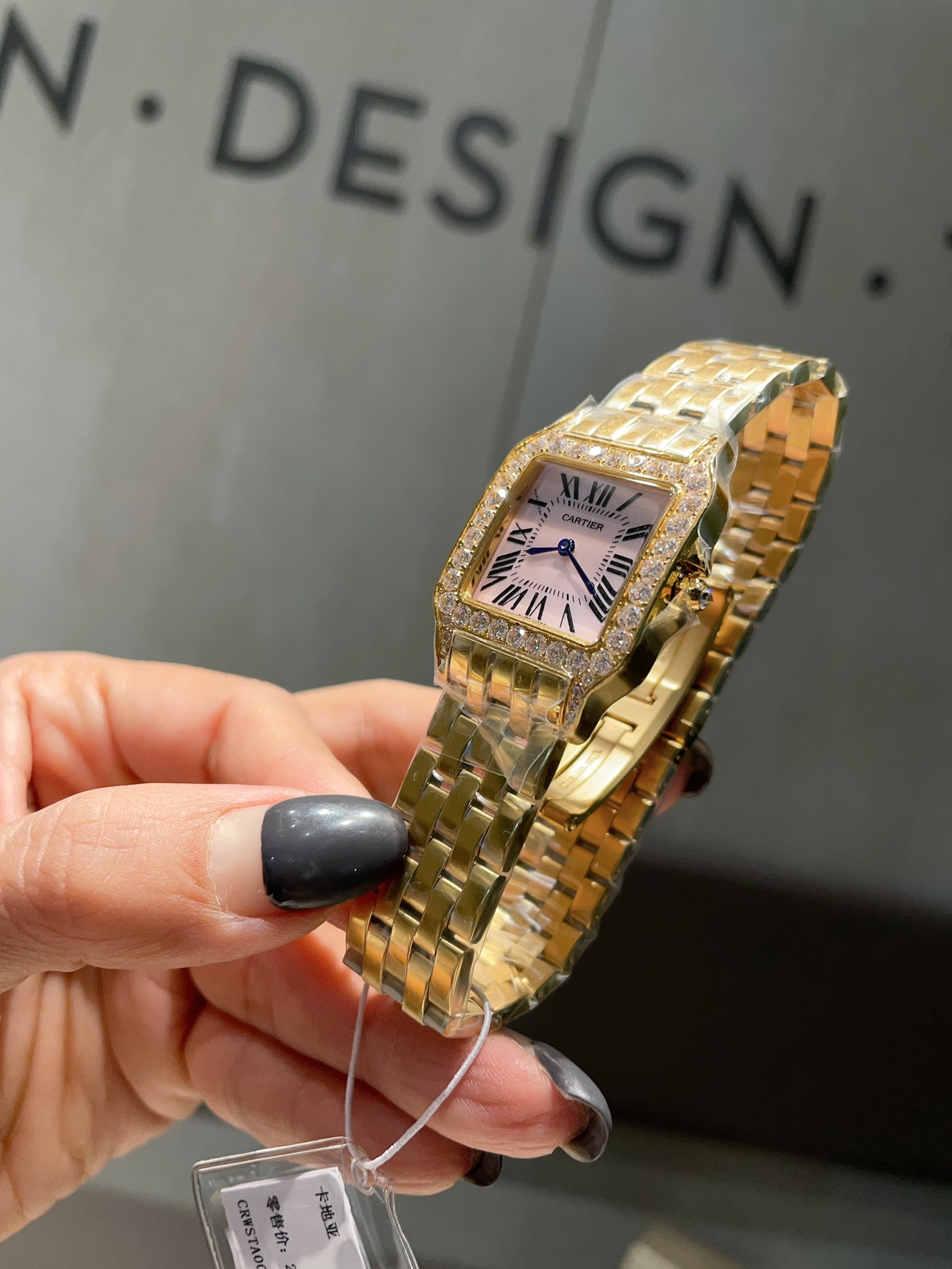 [TOP] Cartier Santos Demoiselle Watch - Yellow Gold