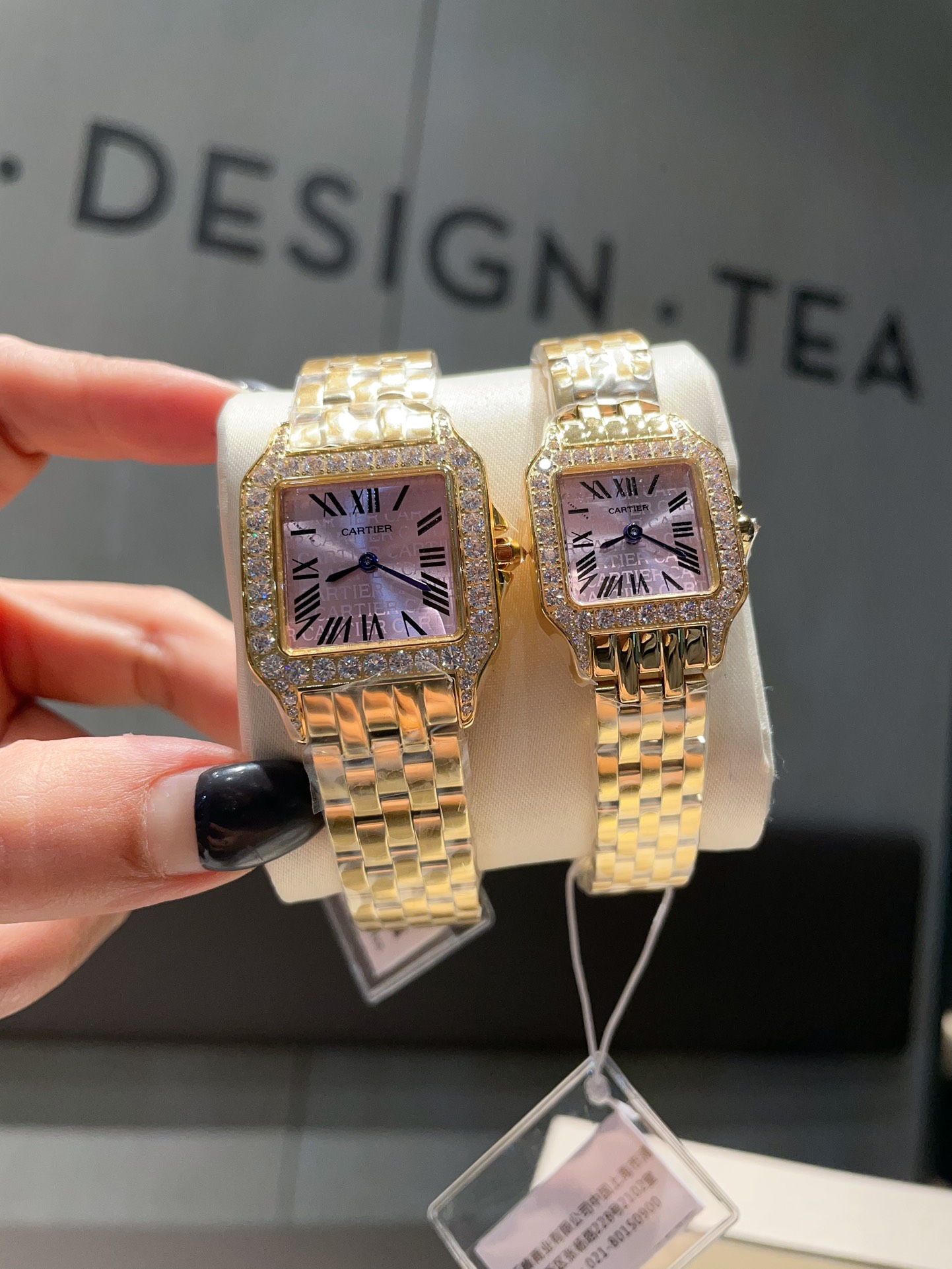 [TOP] Cartier Santos Demoiselle Watch - Yellow Gold