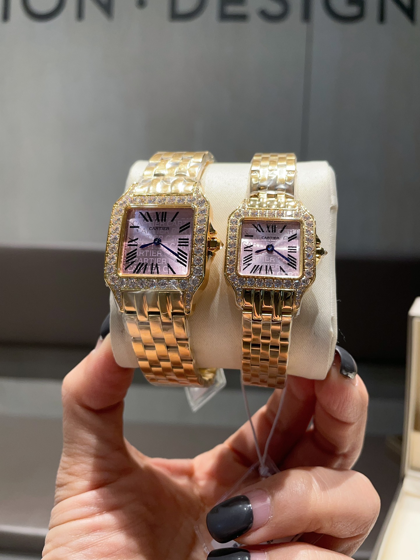 [TOP] Cartier Santos Demoiselle Watch - Yellow Gold