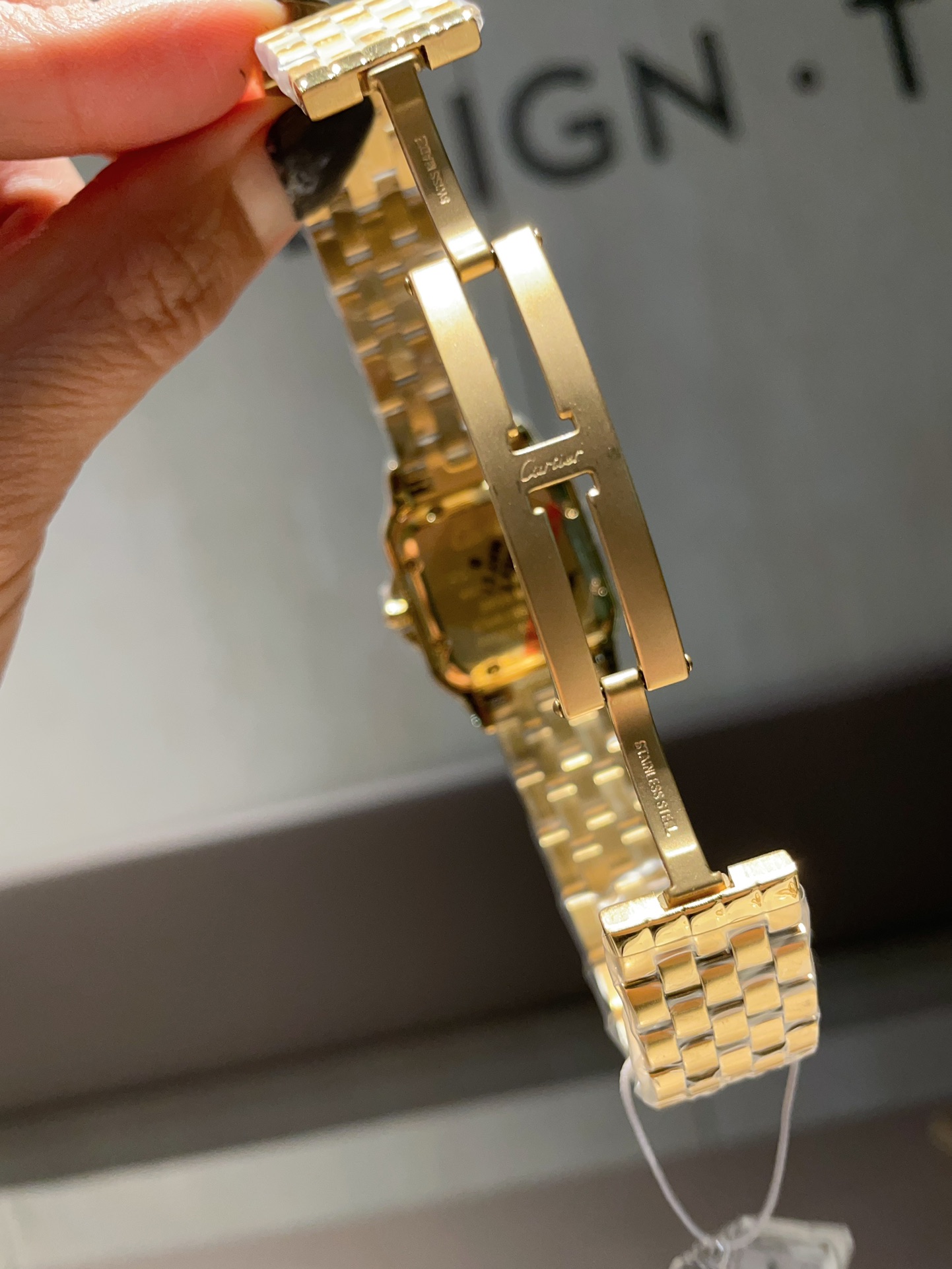 [TOP] Cartier Santos Demoiselle Watch - Yellow Gold