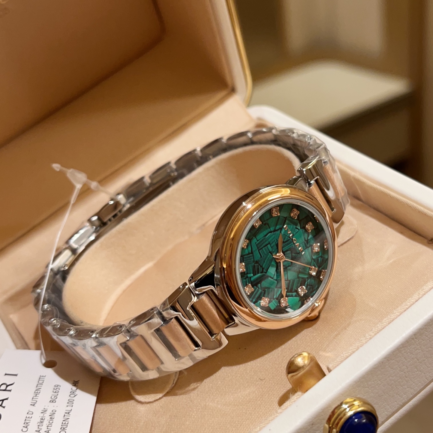 [TOP] BVLGARI Lvcea Watch 30mm - Green