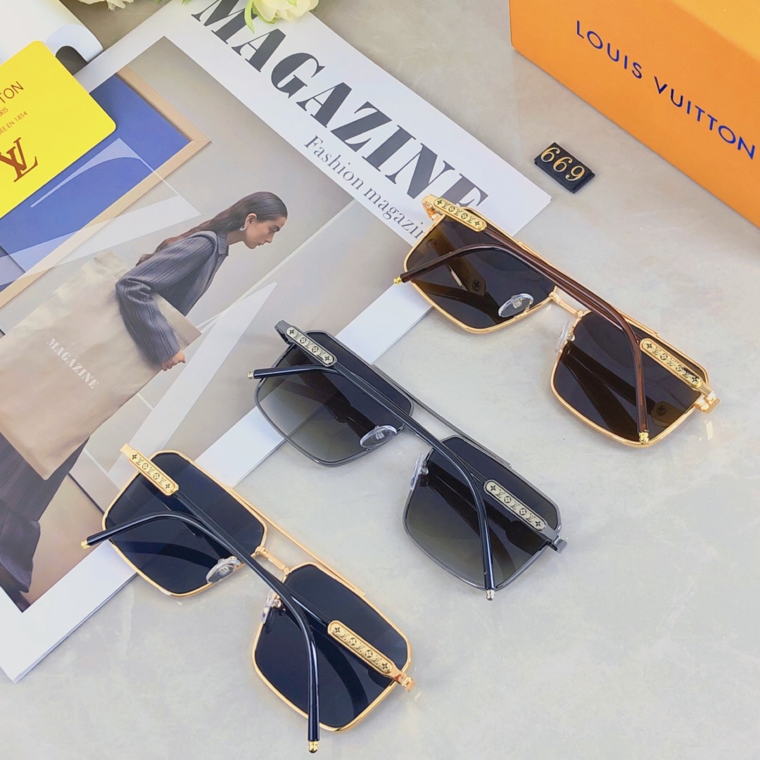 [TOP] Louis Vuitton LV Sunglasses - 3 Color