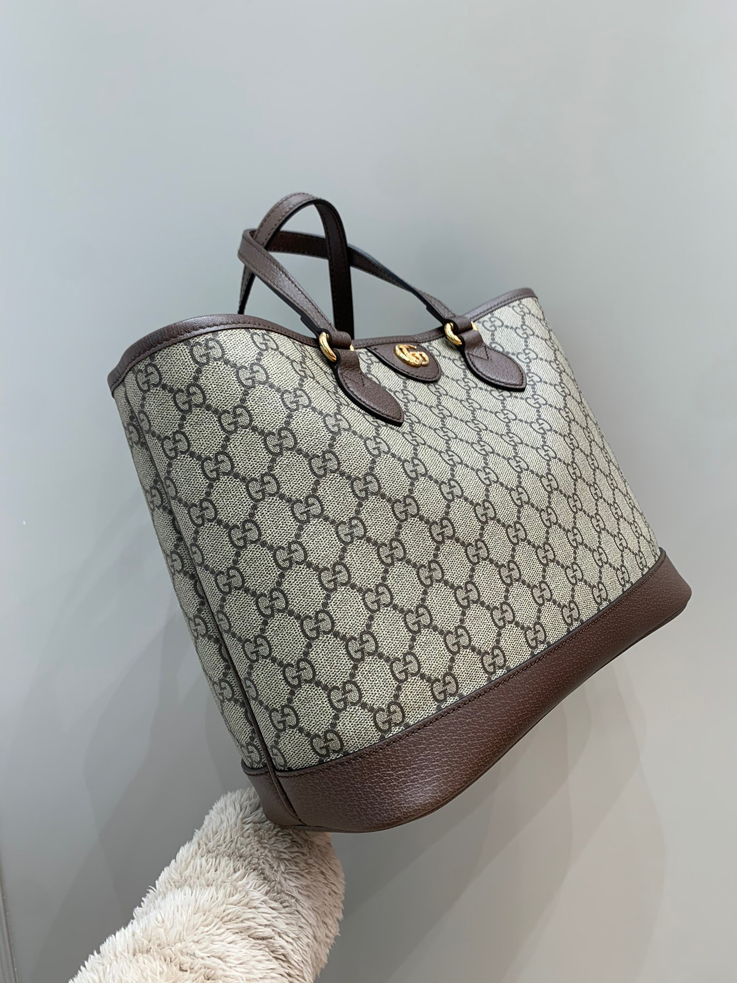 [TOP] GUCCI Ophidia Tote Bag 31*25*13cm - GHW