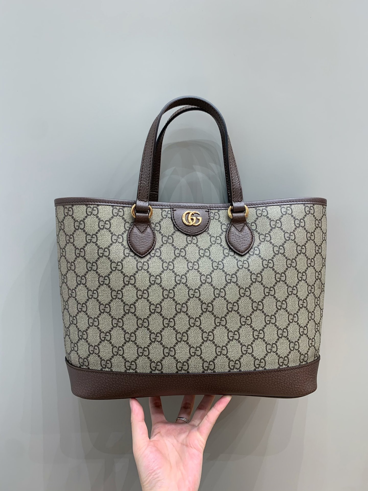 [TOP] GUCCI Ophidia Tote Bag 31*25*13cm - GHW
