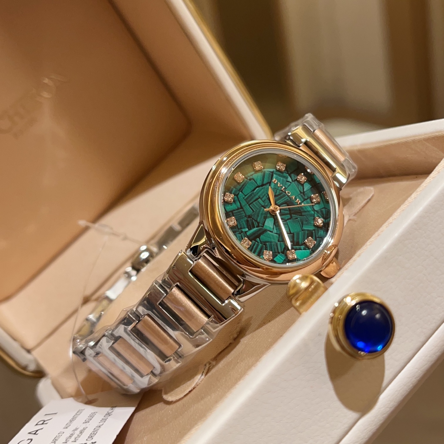 [TOP] BVLGARI Lvcea Watch 30mm - Green