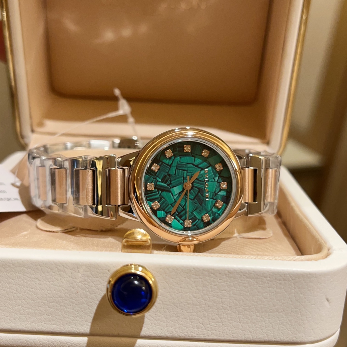 [TOP] BVLGARI Lvcea Watch 30mm - Green