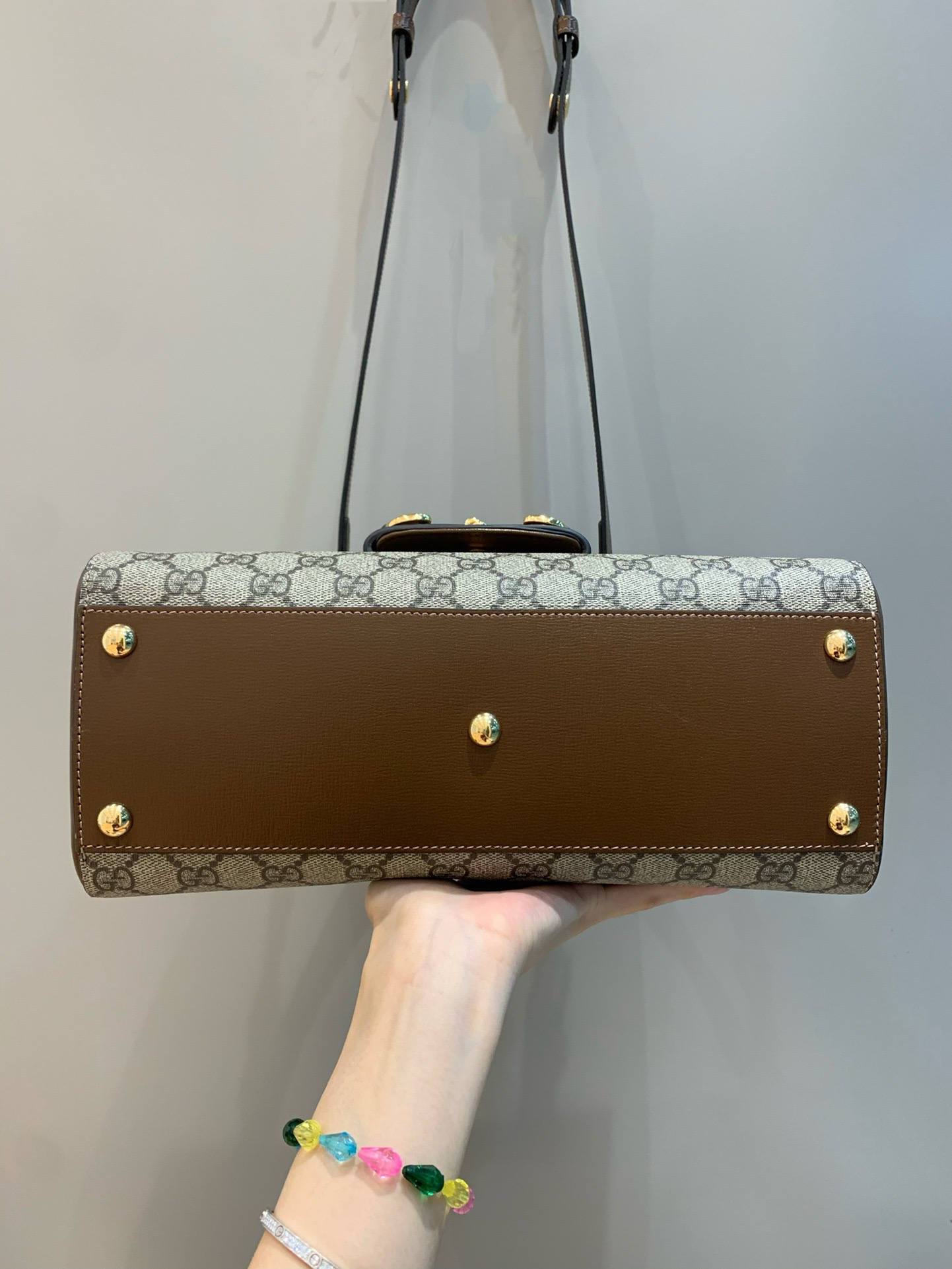 [TOP] GUCCI Horsebit 1995 Bag Large 29x21x11cm - GHW