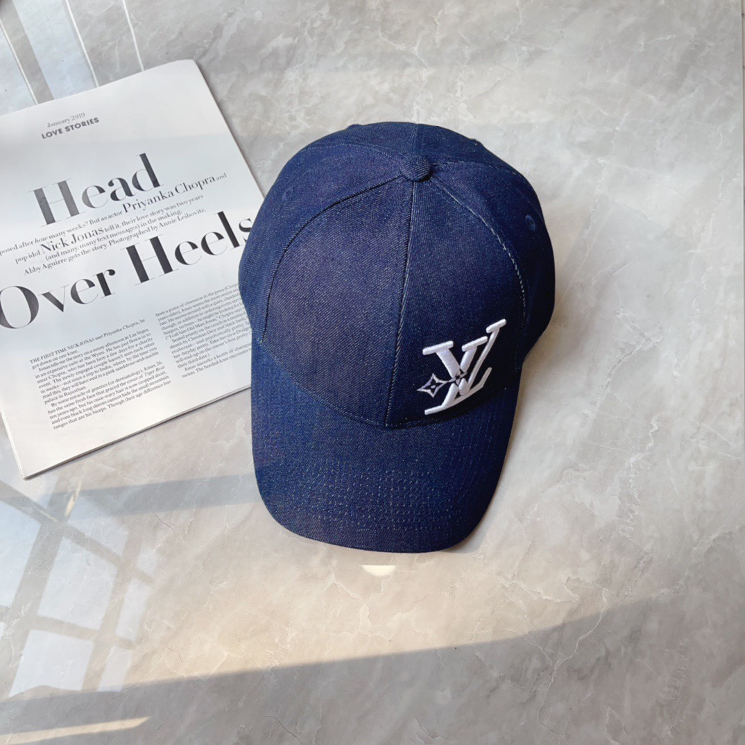 [TOP] Louis Vuitton LV  Baseball Hat - 2 Color