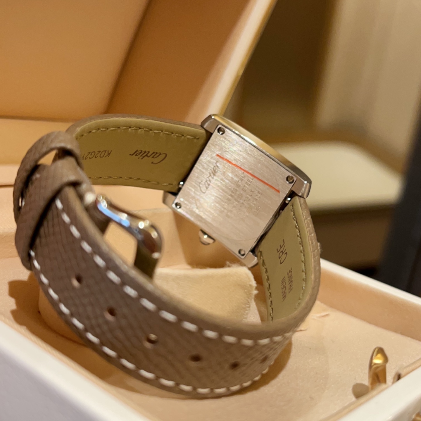 [TOP] Cartier Tank Francaise Watch 27x32mm - Khaki