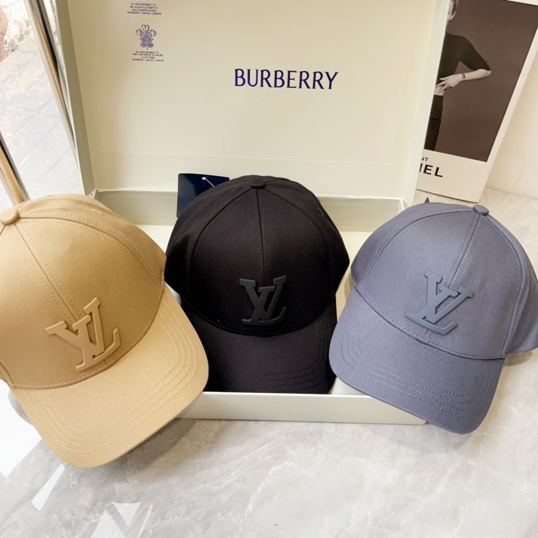 [TOP] Louis Vuitton LV  Baseball Hat - 3 Color