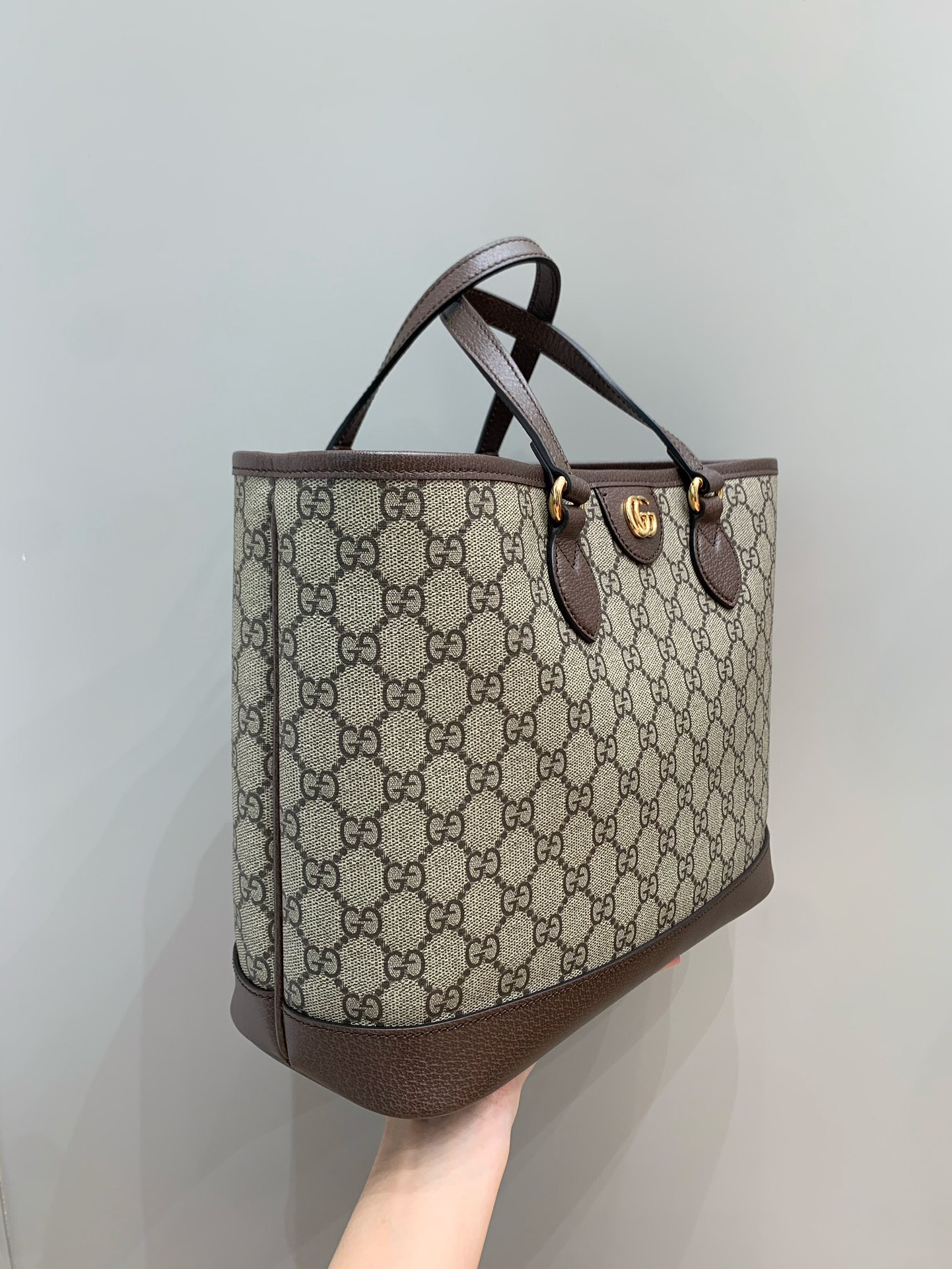 [TOP] GUCCI Ophidia Tote Bag 31*25*13cm - GHW