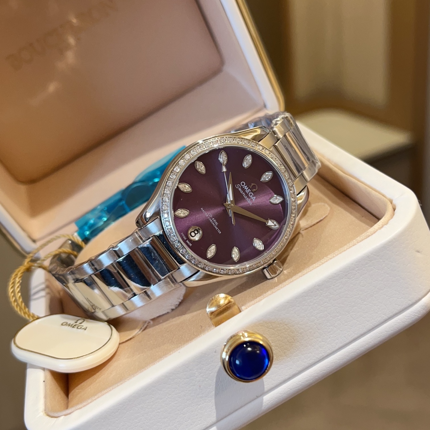 [TOP] OMEGA Women's Watch 34mm - 4 Colors