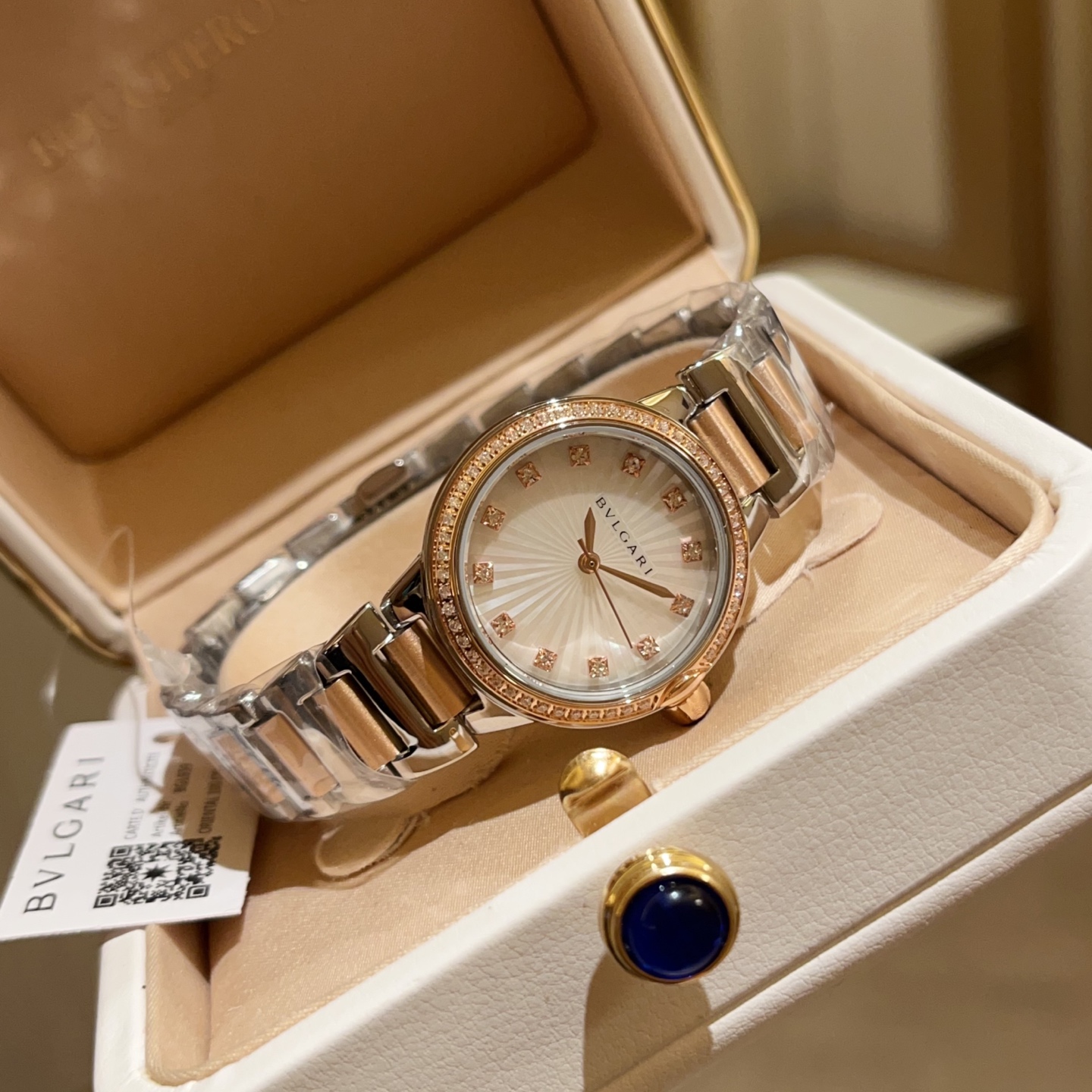 [TOP] BVLGARI Lvcea Watch with Diamonds 30mm - 7 Colors