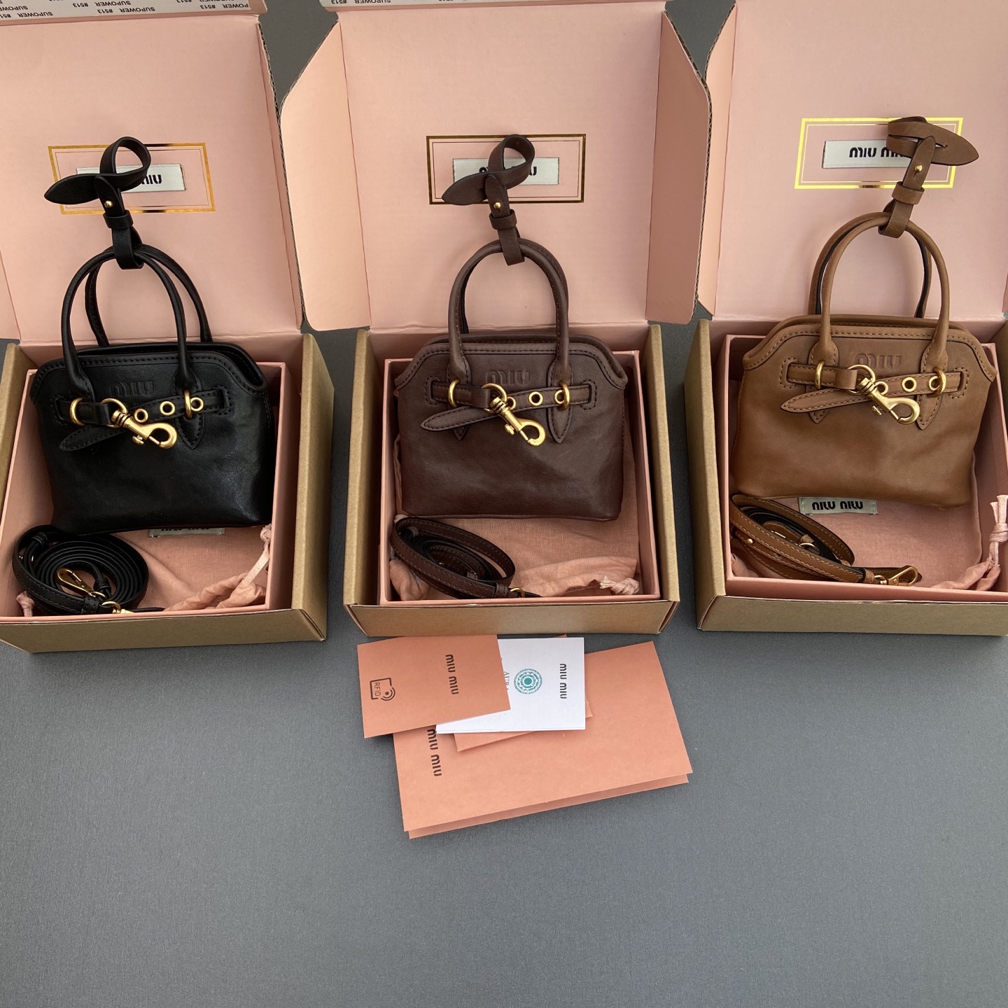 [TOP] Miu Miu Adventure Nappa Sheepskin 12.5×10×5cm- 3 Colour