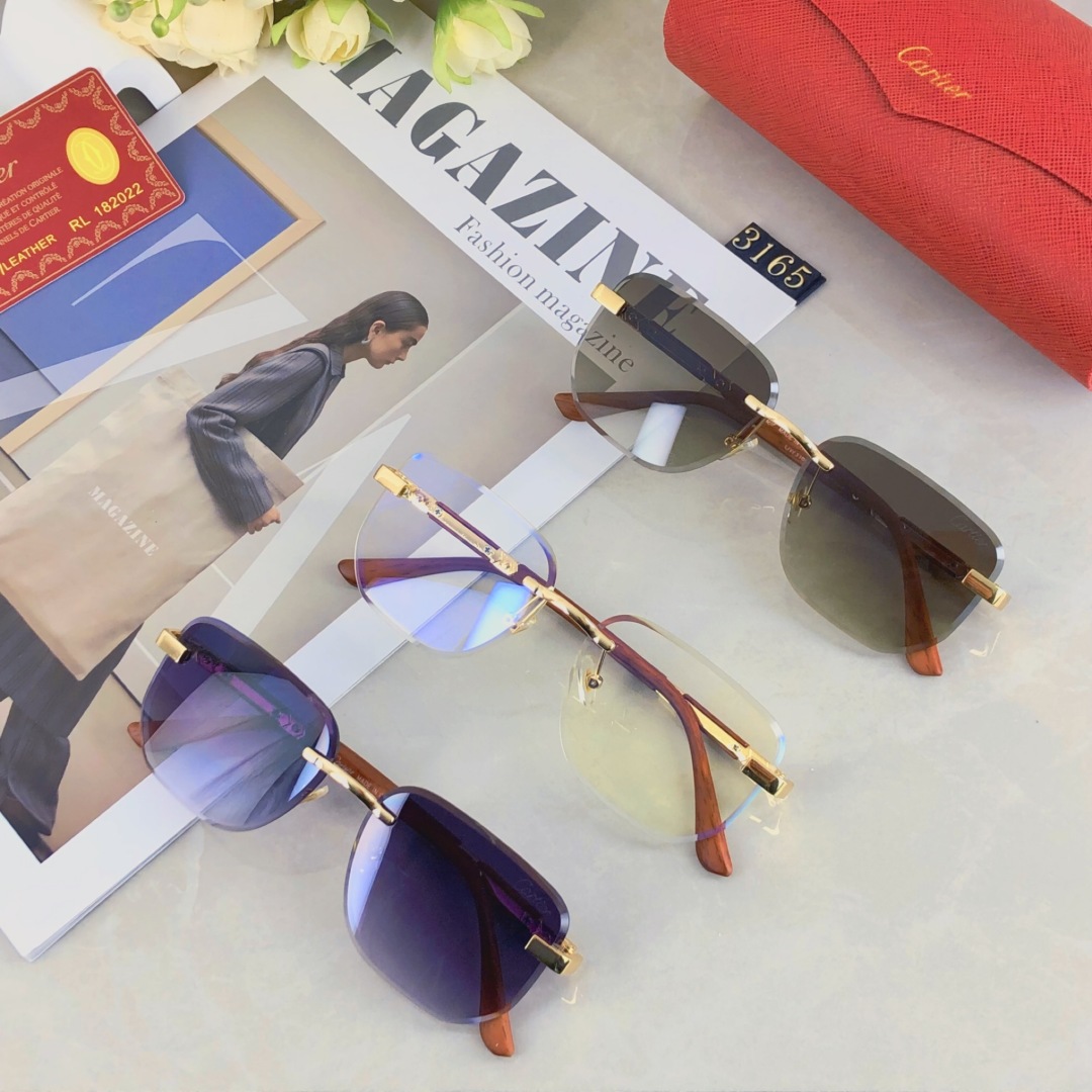 [TOP] Cartier Sunglasses - 3 Color