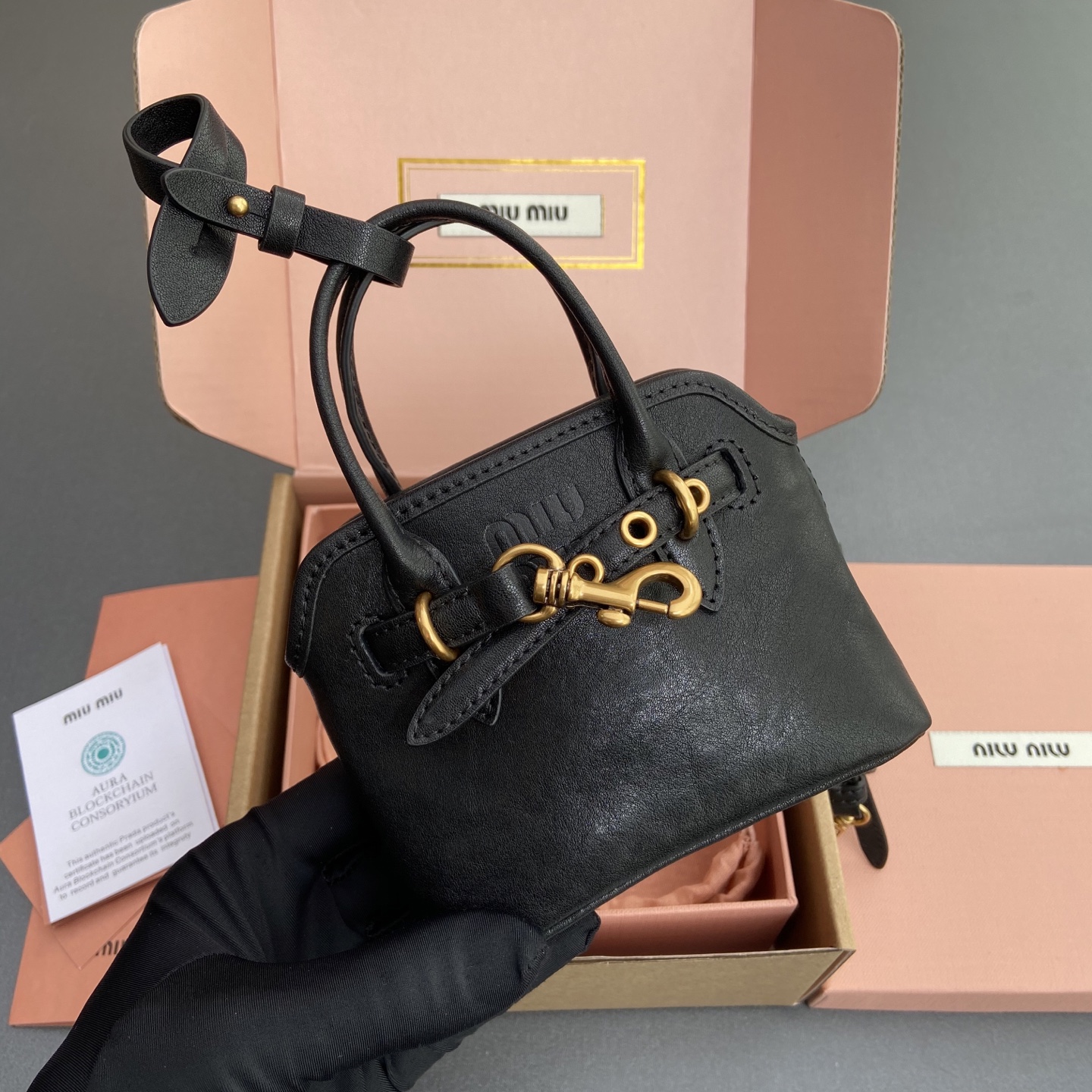 [TOP] Miu Miu Adventure Nappa Sheepskin 12.5×10×5cm- 3 Colour