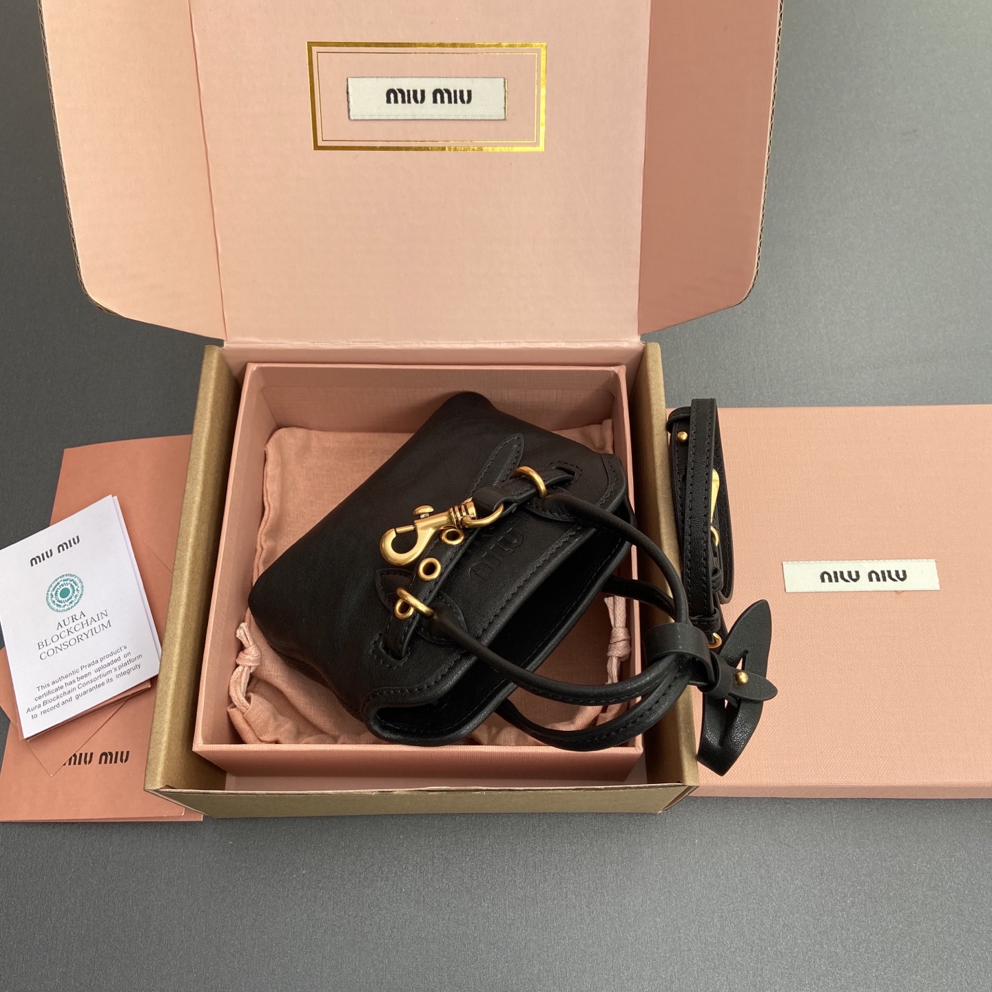 [TOP] Miu Miu Adventure Nappa Sheepskin 12.5×10×5cm- 3 Colour