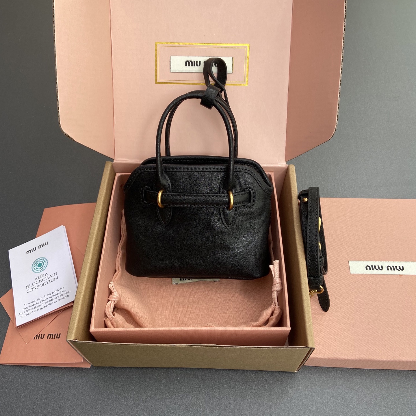 [TOP] Miu Miu Adventure Nappa Sheepskin 12.5×10×5cm- 3 Colour