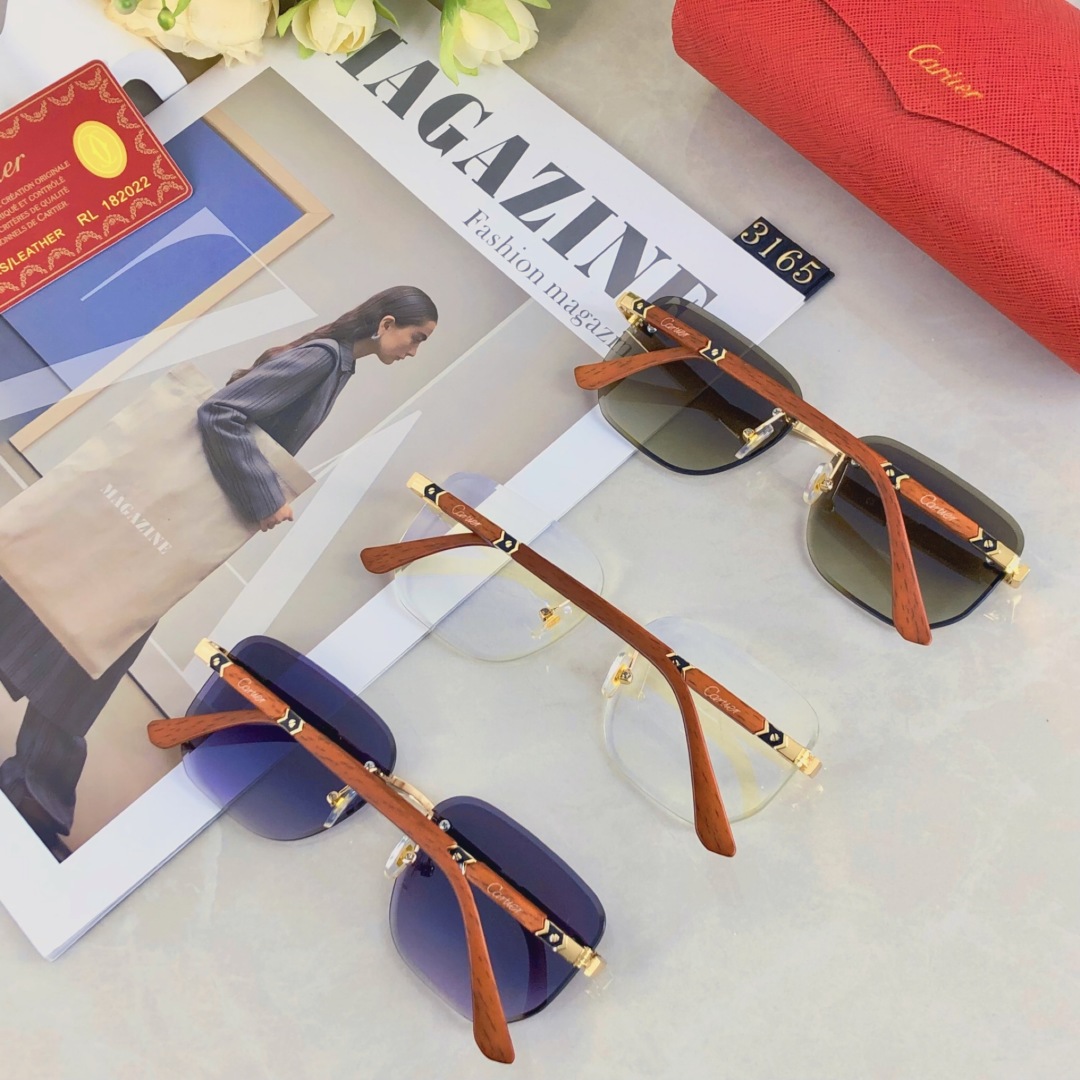 [TOP] Cartier Sunglasses - 3 Color