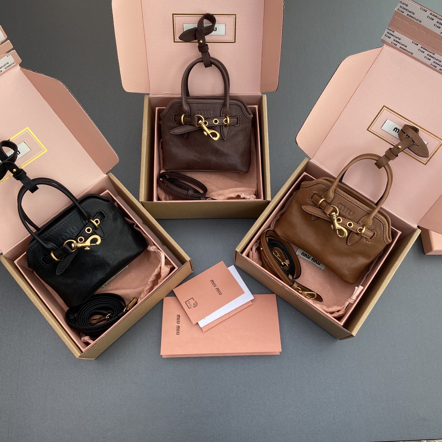 [TOP] Miu Miu Adventure Nappa Sheepskin 12.5×10×5cm- 3 Colour