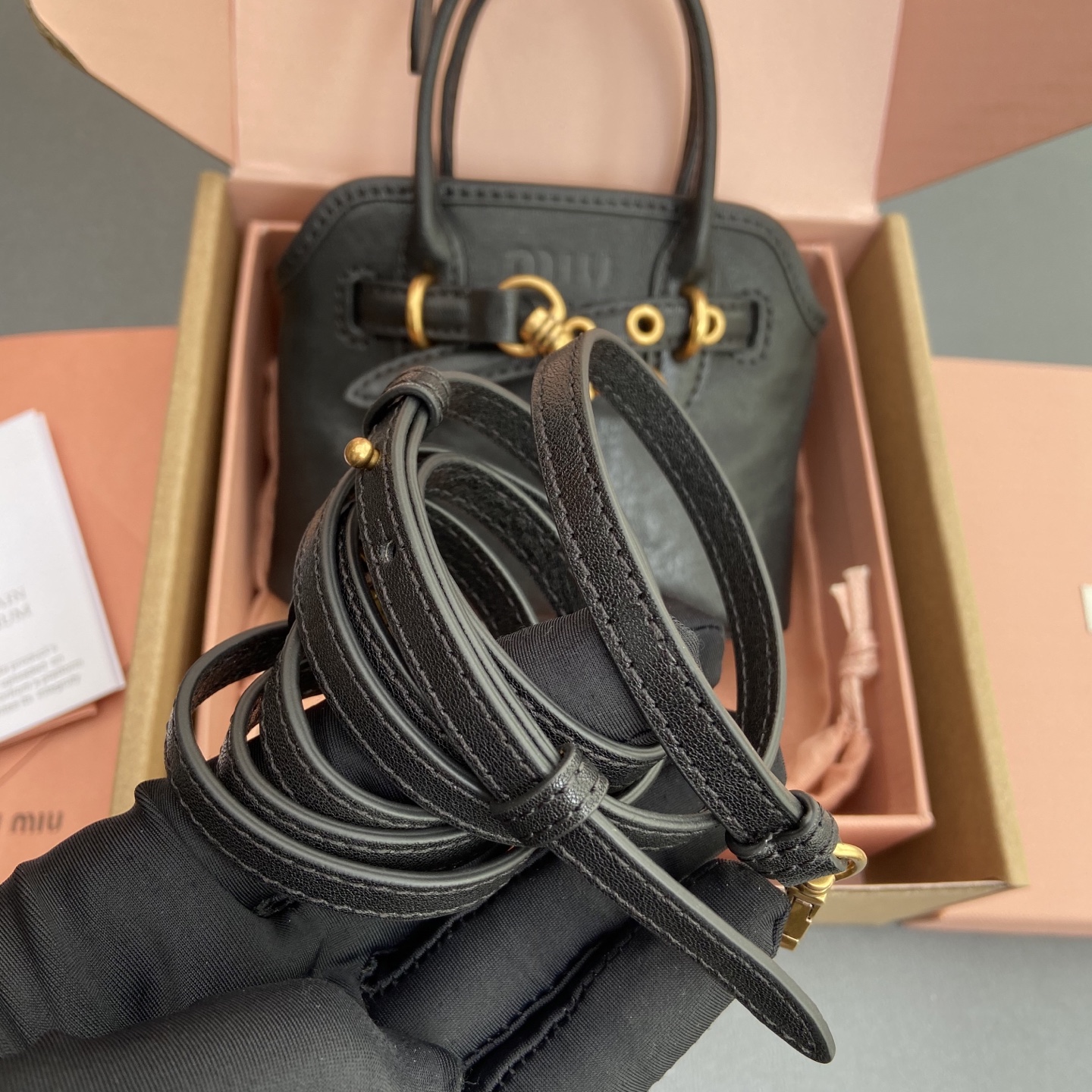 [TOP] Miu Miu Adventure Nappa Sheepskin 12.5×10×5cm- 3 Colour