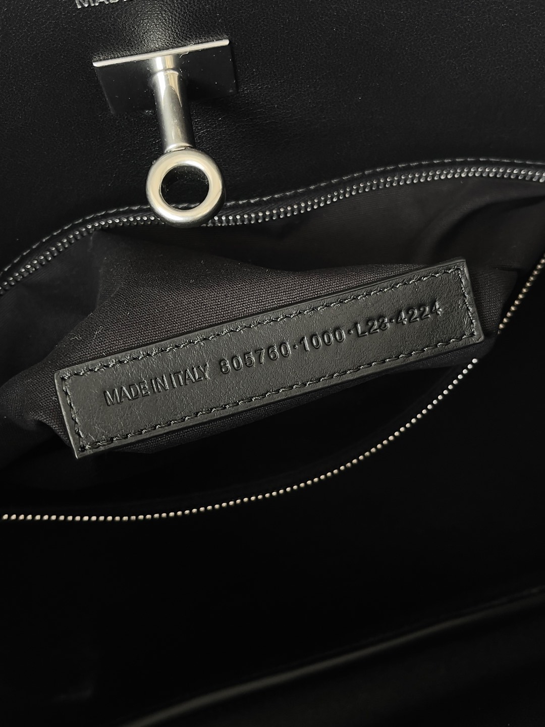 [TOP] BALENCIAGA Bel Air Shoulder Bag 50*23.8*18cm - Black & GHW/SHW