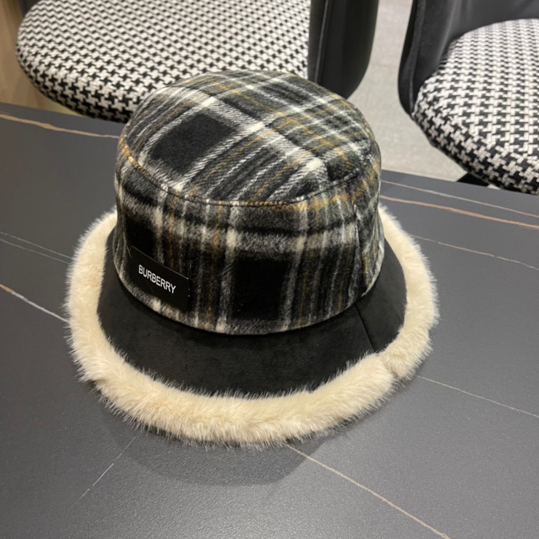[TOP] BURBERRY Wool Hat - 4 Colors