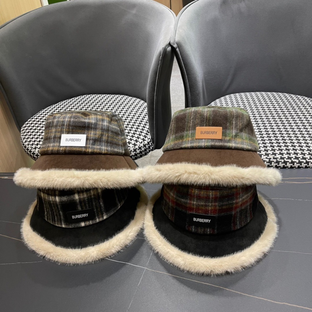 [TOP] BURBERRY Wool Hat - 4 Colors