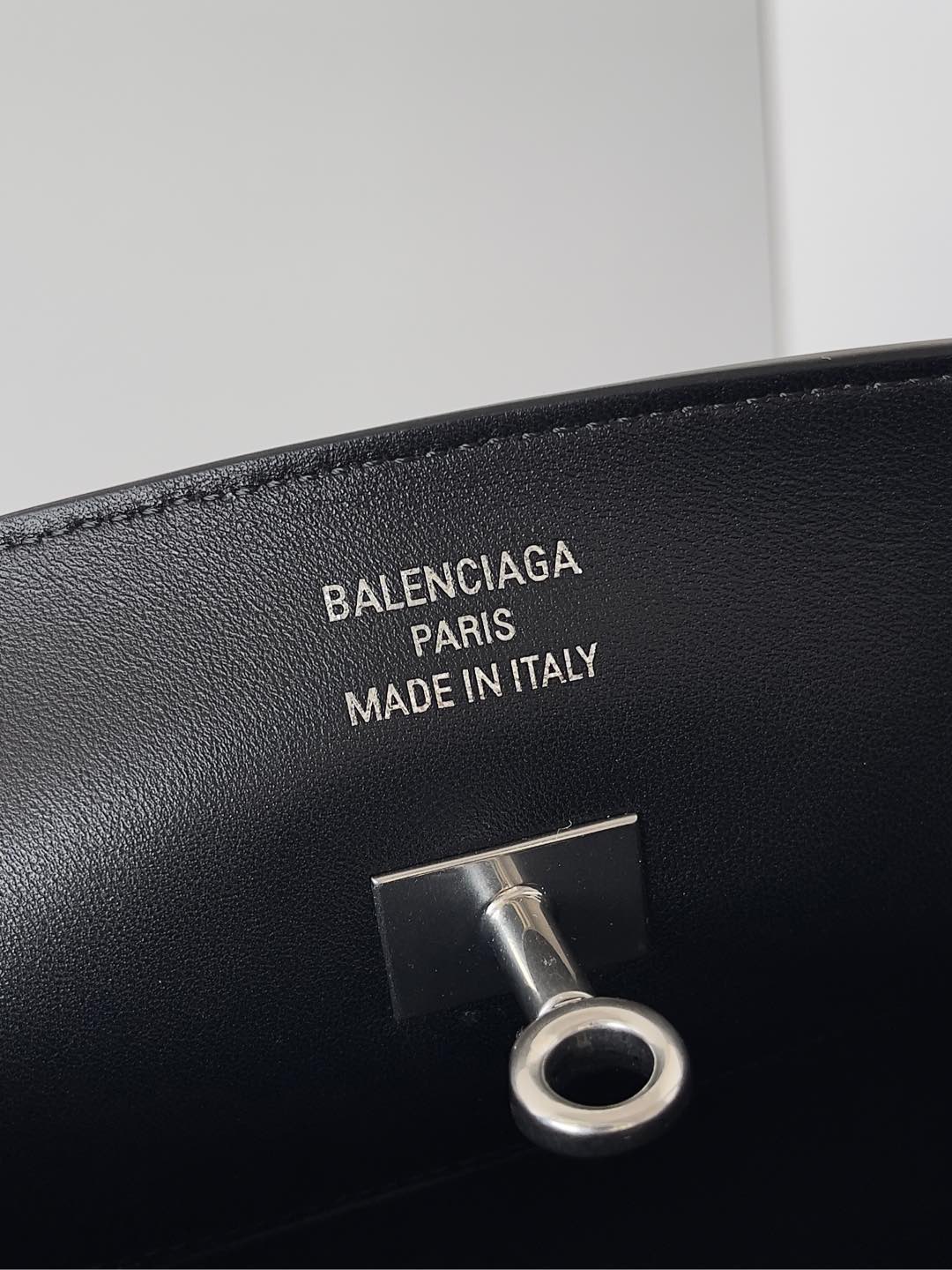 [TOP] BALENCIAGA Bel Air Shoulder Bag 50*23.8*18cm - Black & GHW/SHW