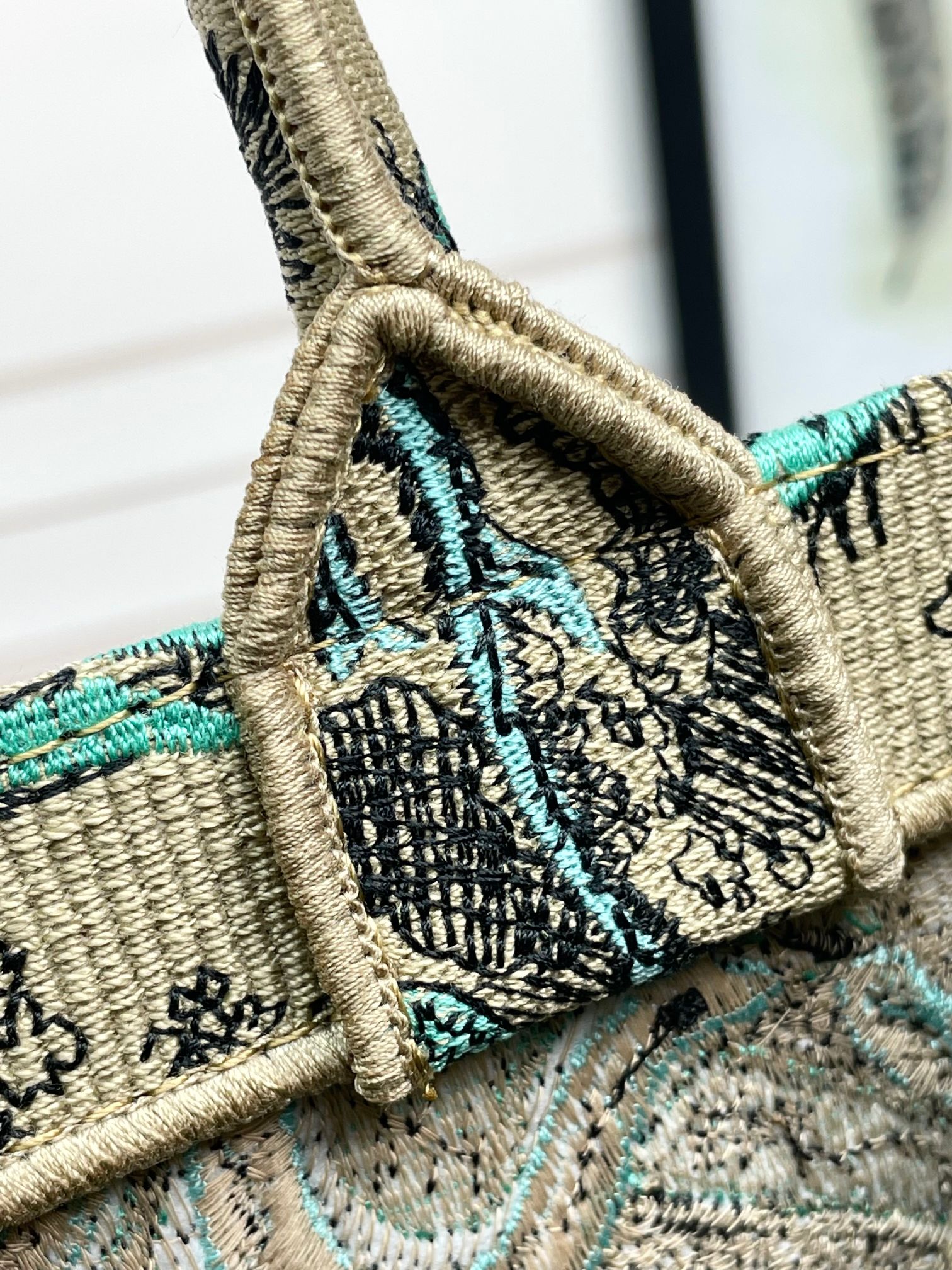 [TOP] Christian Dior Book Tote Bag 3 Sizes - Green