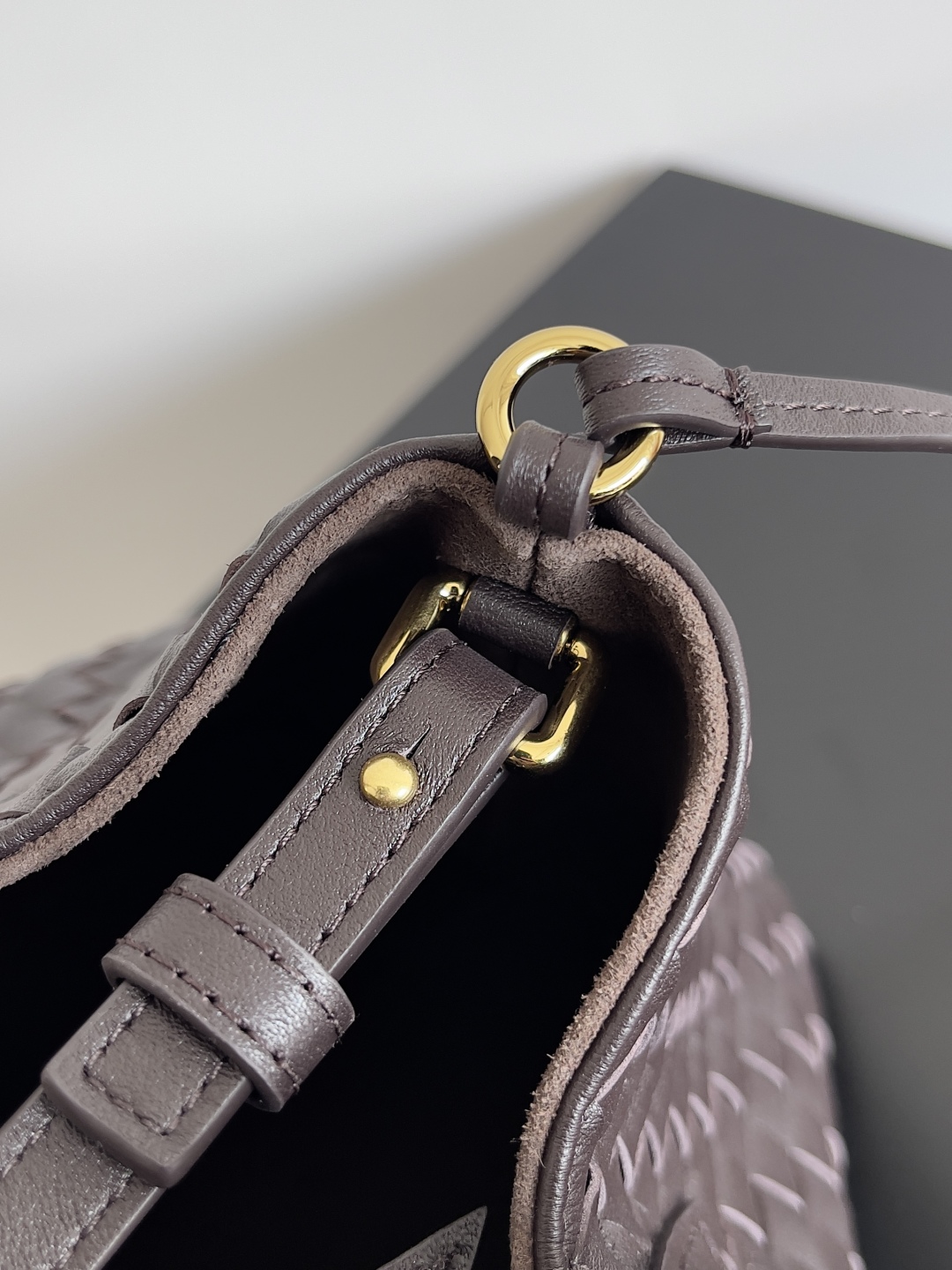 [TOP] Bottega Veneta BV Pinacoteca Bag 24x15x12cm/43x23x17.5cm - Chocolate