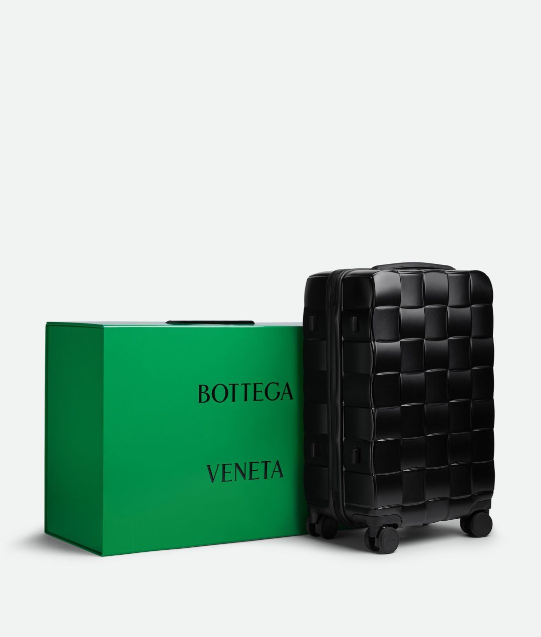 [TOP] Bottega Veneta BV Odyssey Cabin Suitcase 55x35x21cm - Black
