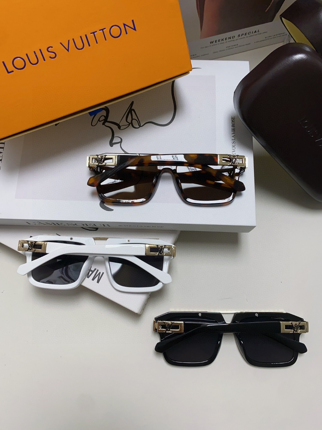 [TOP] Louis Vuitton LV Sunglasses - 3 Color