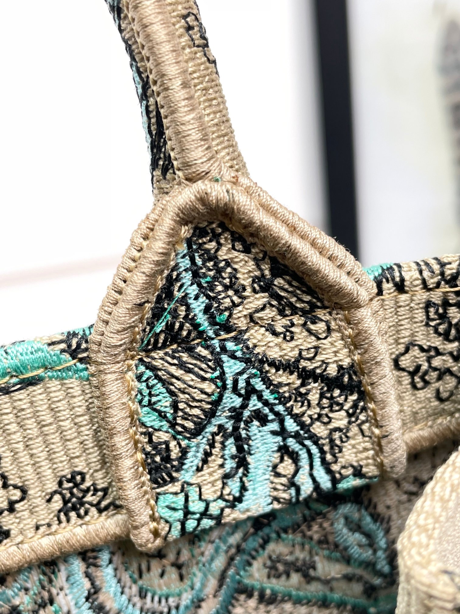 [TOP] Christian Dior Book Tote Bag 3 Sizes - Green