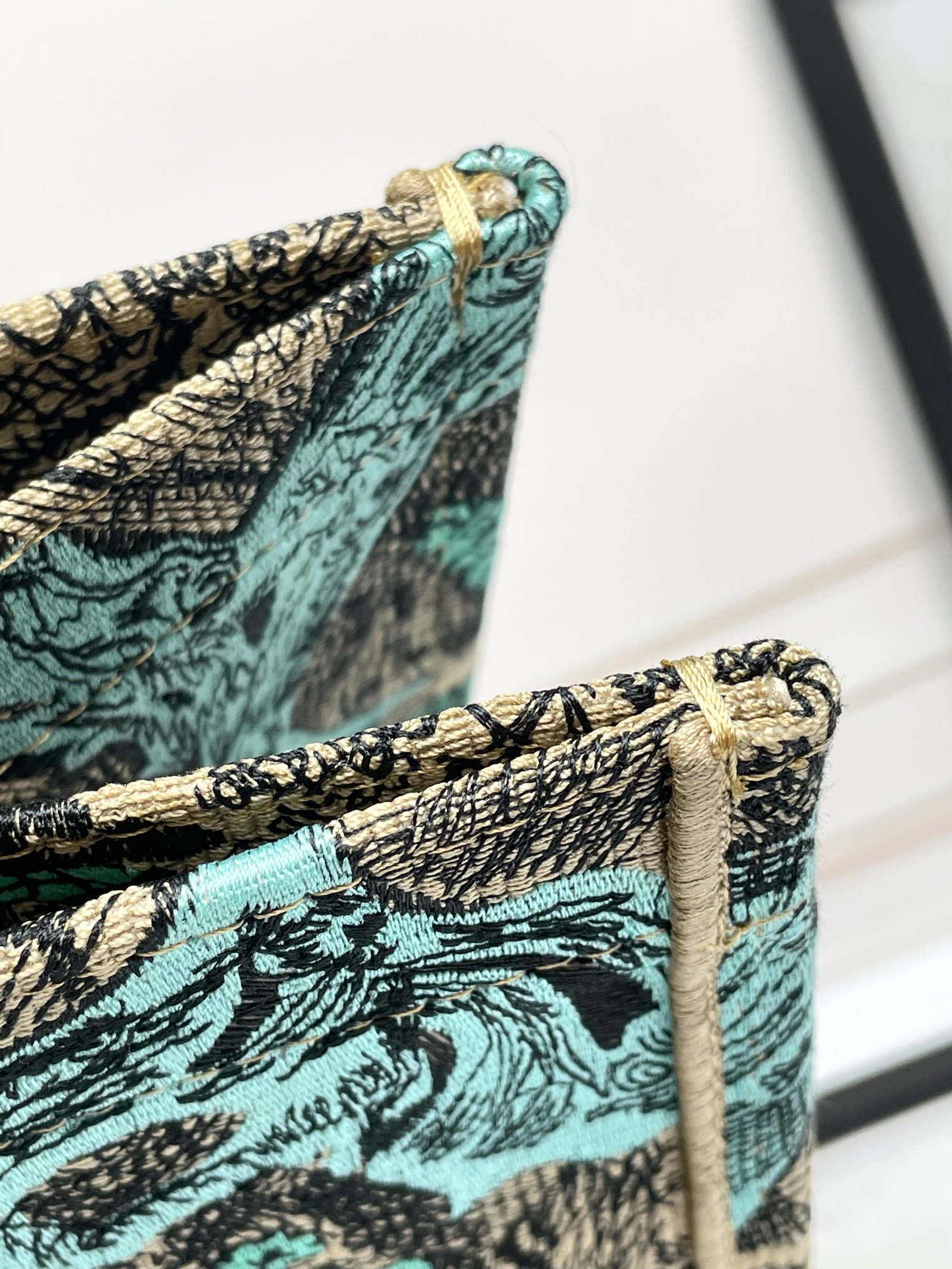 [TOP] Christian Dior Book Tote Bag 3 Sizes - Green