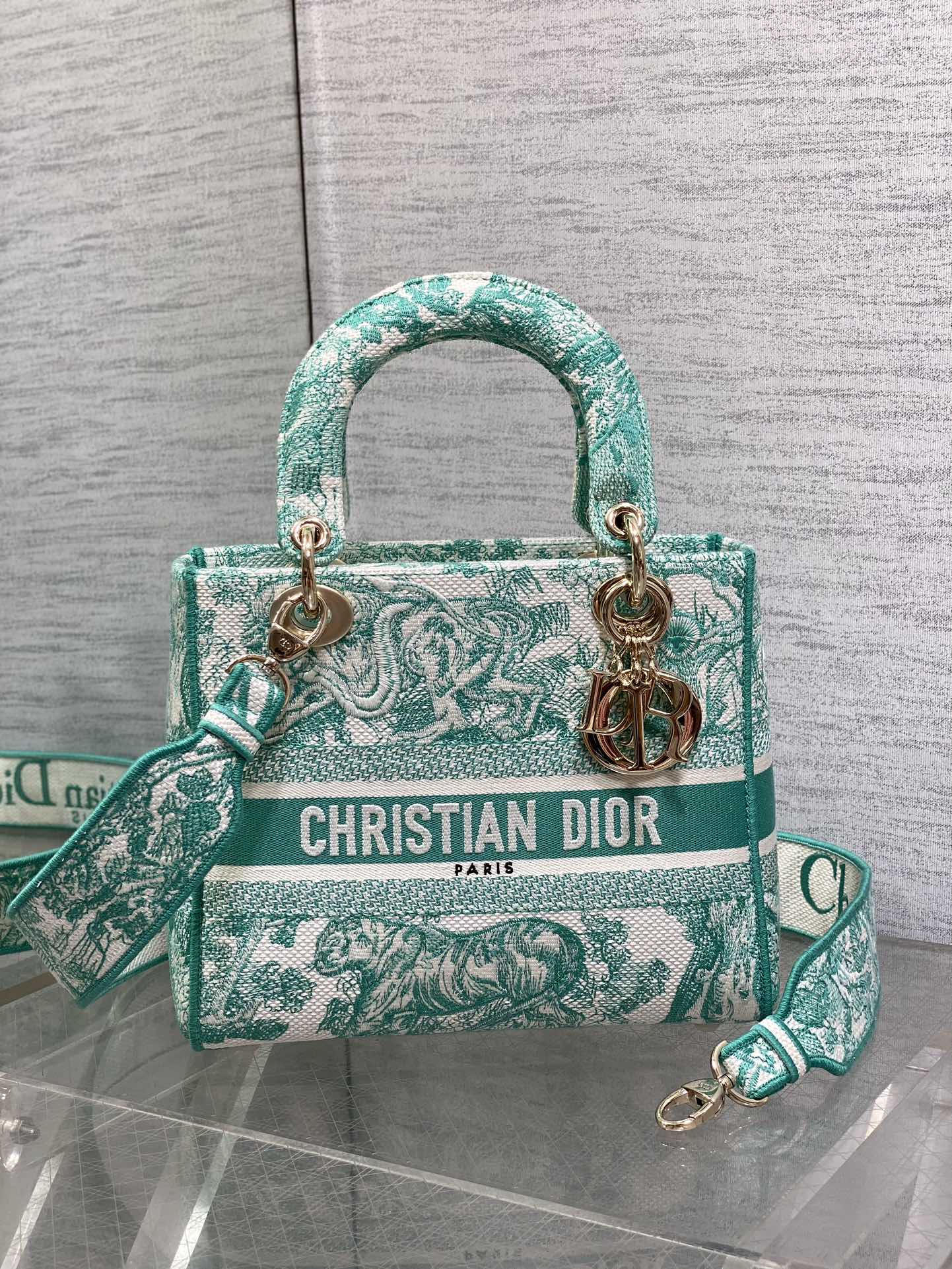 [TOP] Christian Dior Lady Dior Bag 24*11*20cm -2 Colors