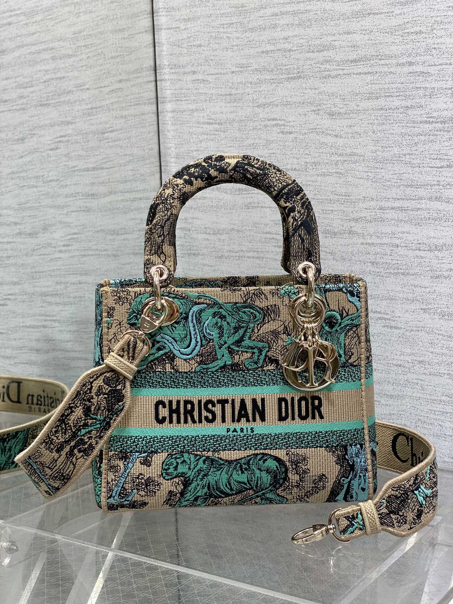 [TOP] Christian Dior Lady Dior Bag 24*11*20cm -2 Colors