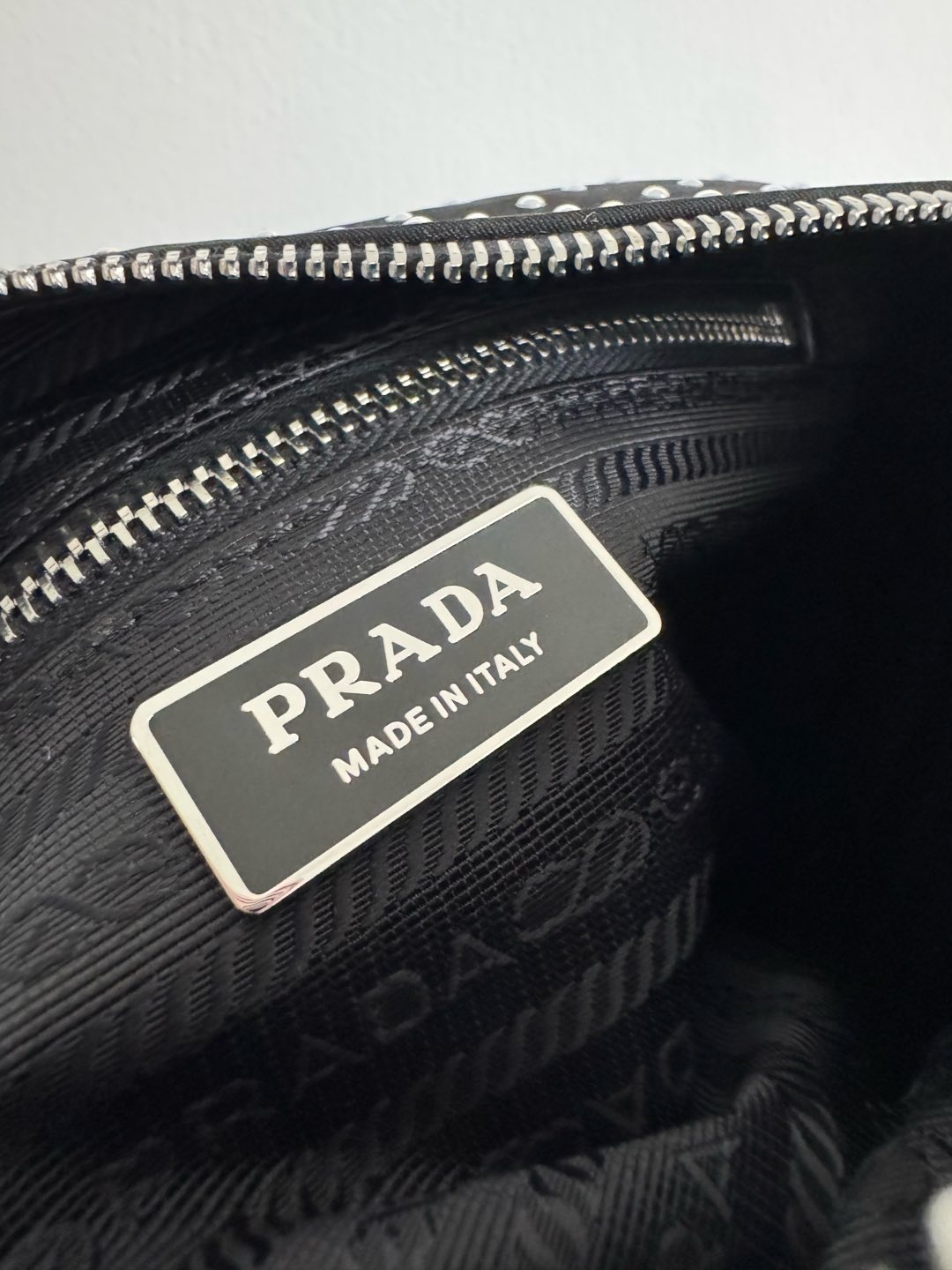 [TOP] PRADA Messenger Bag Nylon 33x17x9cm - Black