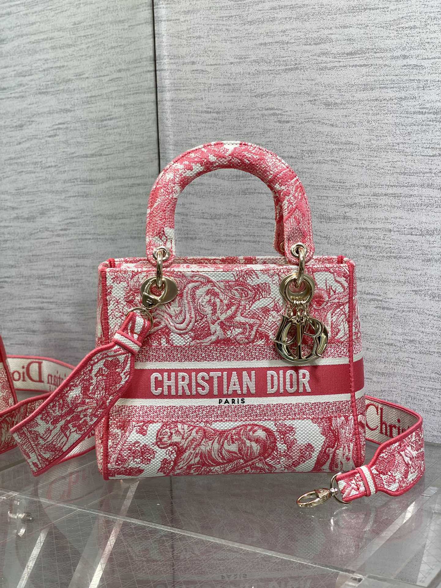[TOP] Christian Dior Lady Dior Bag 24*11*20cm -2 Colors