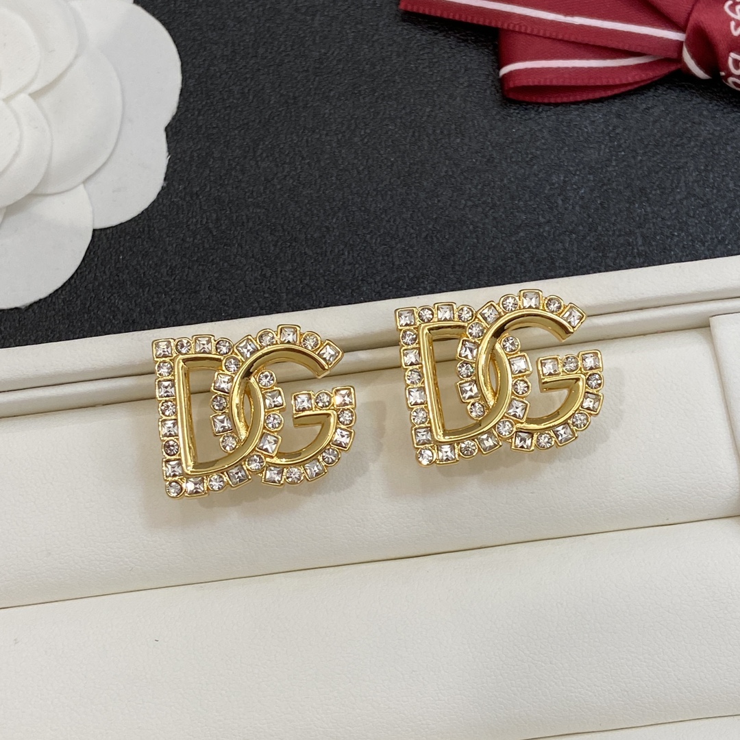 [TOP] Dolce & Gabbana D&G Earring - Gold