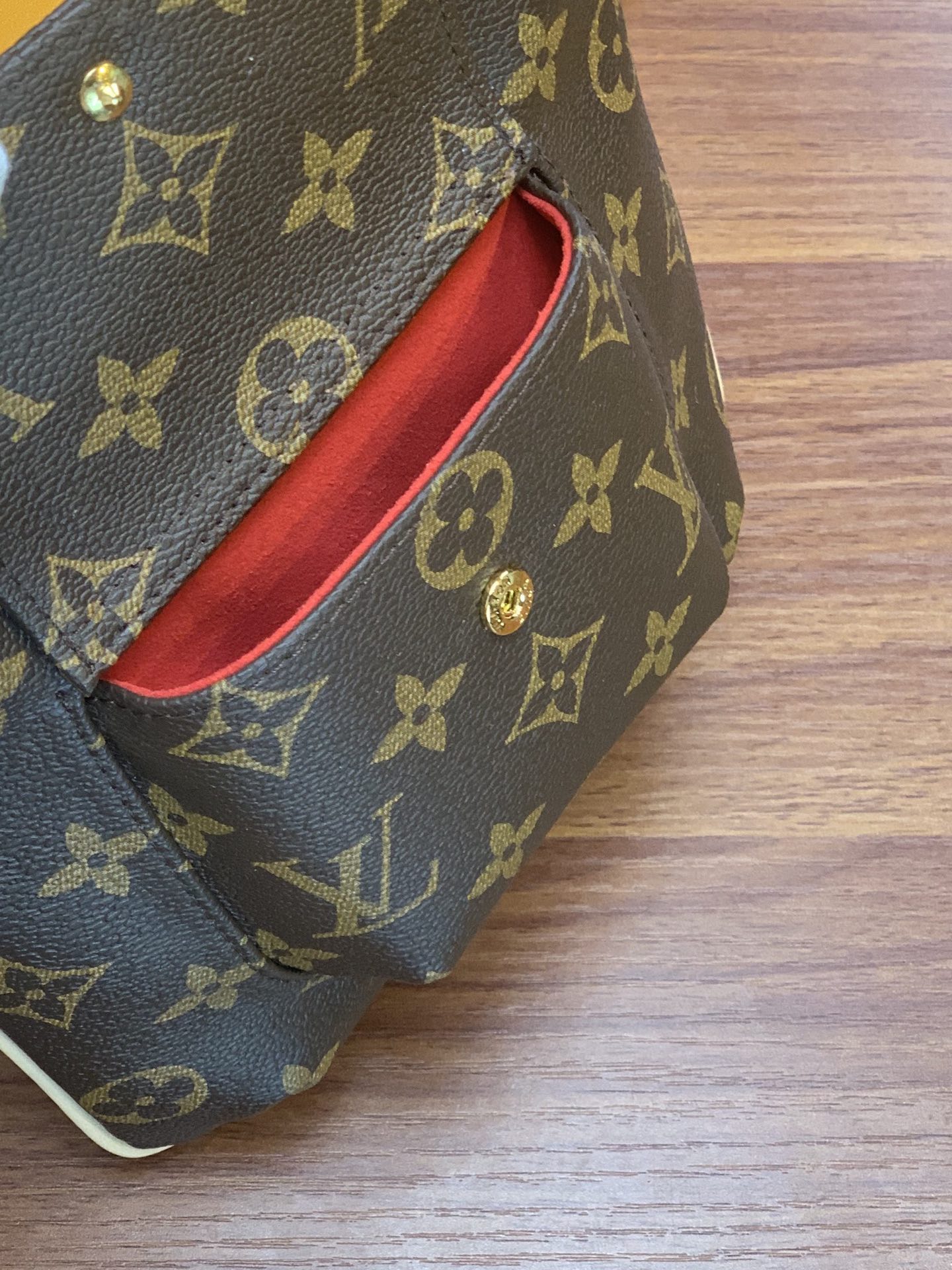 [TOP] Louis Vuitton LV Monogram Hand Bag 19x19x5cm - Brown