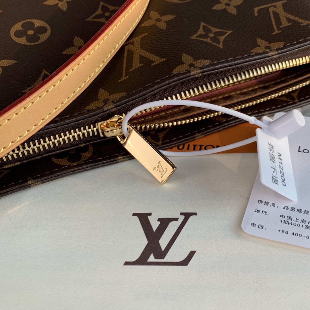 [TOP] Louis Vuitton LV Twicr Shoulder Bag Monogram 25x13x7.5cm - Brown