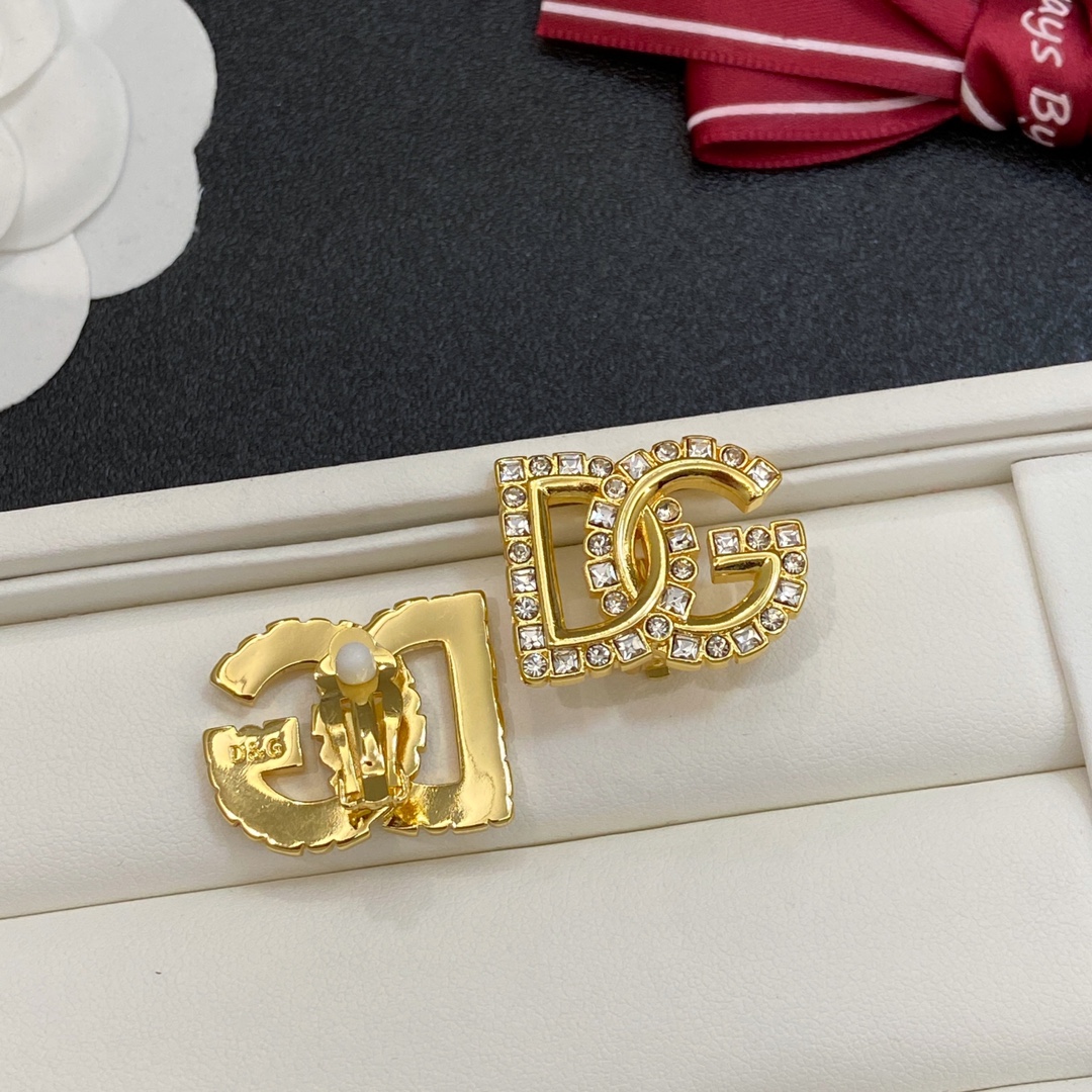 [TOP] Dolce & Gabbana D&G Earring - Gold