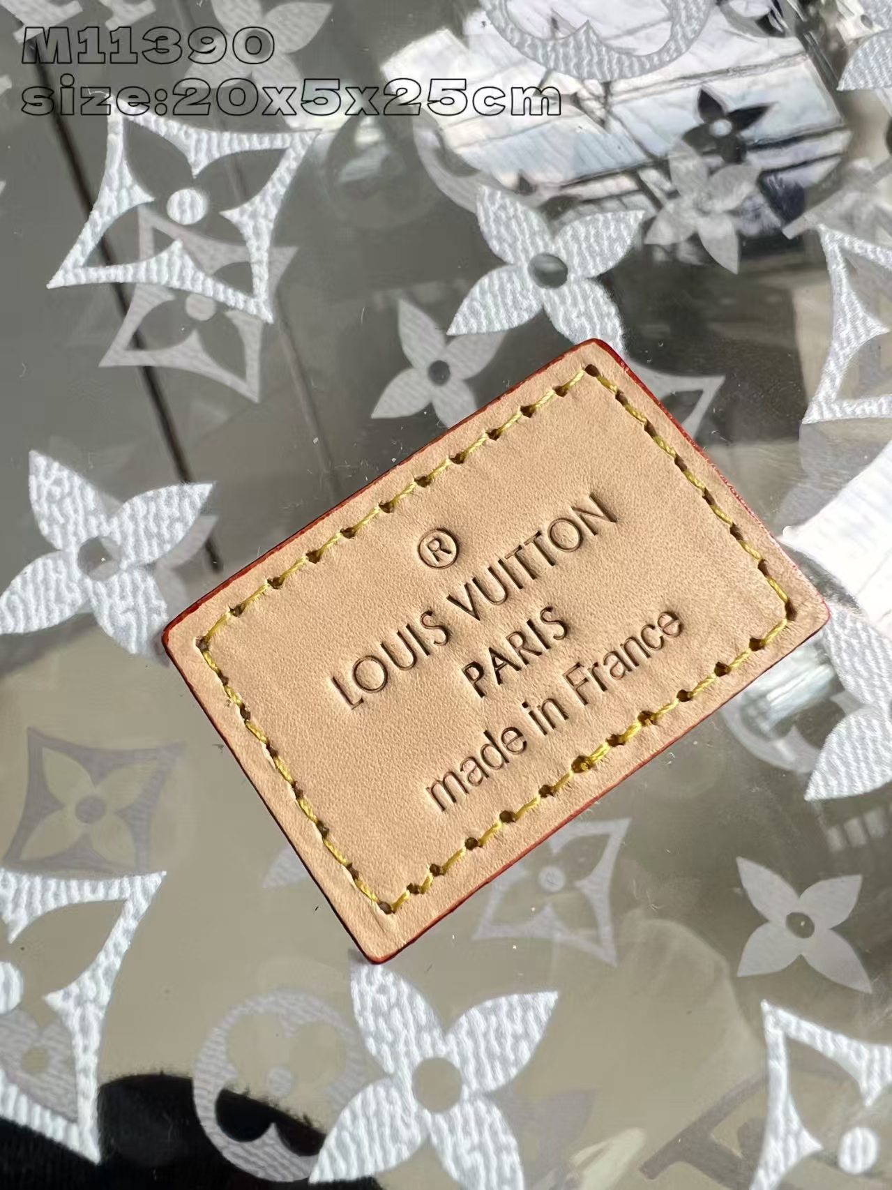 [TOP] Louis Vuitton LV Trio Poche Toilette  - Transparent