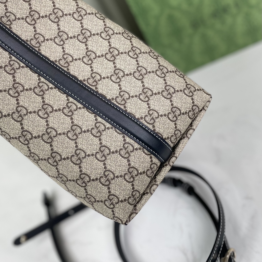 [TOP] GUCCI GG Emblen Bucket Bag 25x25x15.5cm - 2 Colour