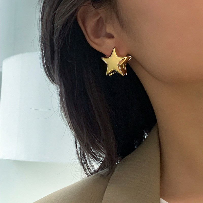 [TOP] CELINE Earrings- Gold